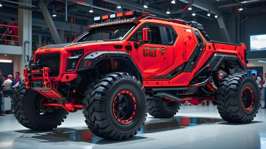 2025 Caterpillar X-Series Pickup Truck: The Ultimate Heavy-Duty Monster Built for Extreme Terrain